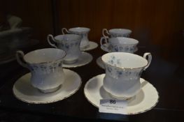 Royal Albert Memory Lane Blue Floral Tea Ware (12