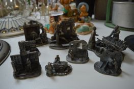 Collection of Tudor Mint Pewter Figurines