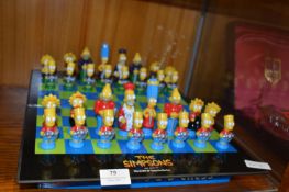 Simpsons Chess Set