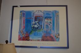 Framed Print - Open Windows by Raoul Dufy