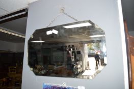 Rectangular Bevelled Edge Wall Mirror