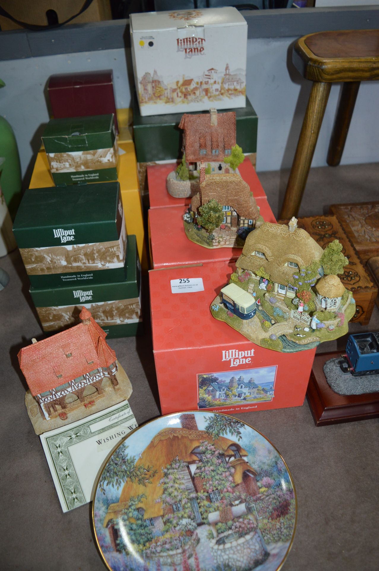 Selection of Boxed Lilliput Lane Cottages