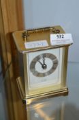 W. Widdop German Carriage Clock