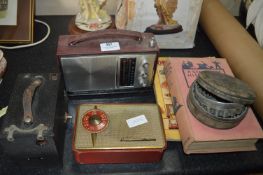 Vintage Radios, Box Camera, Hobbies Hand Book, etc