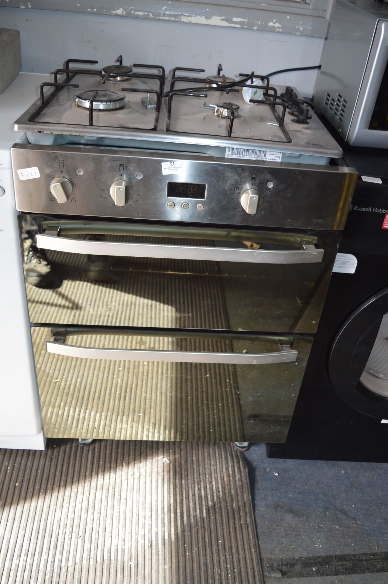 Hotpoint Stainless Steel Insert Oven with Bosch Ho