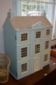 Large Georgian Style Dollhouse with Furniture and