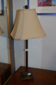 Bronze Effect Table Lamp with Shade