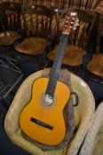 *Kent Palencia Spanish Guitar with Travel Case