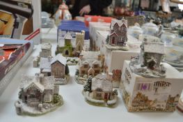 Collection of Lilliput Lane Winter Cottages