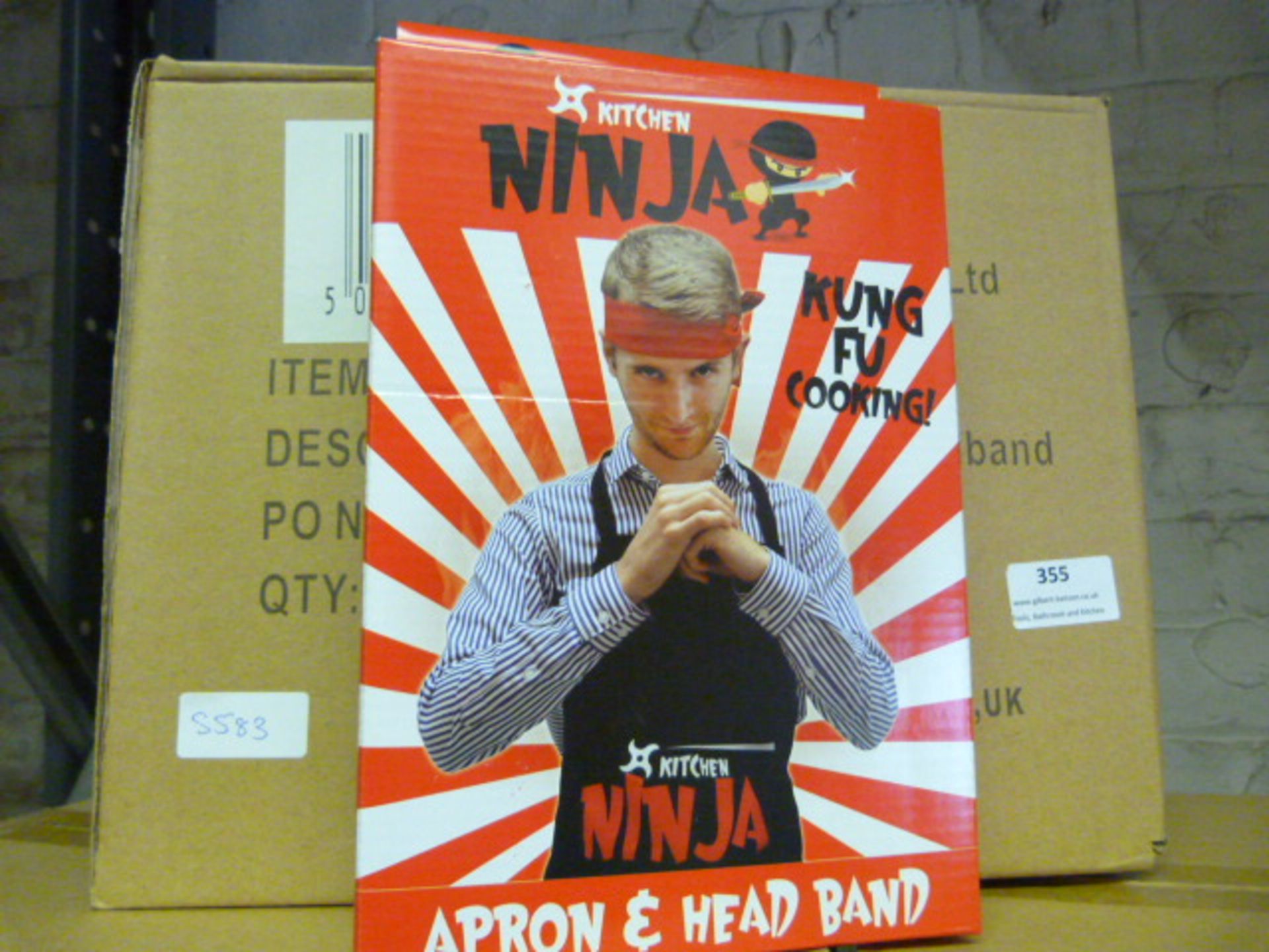 *Ninja Apron and Headband