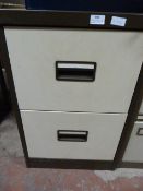 *Two Drawer Filing Cabinet