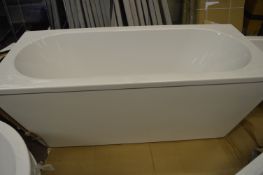 *White Bath 1700x750mm with Universal Bath Surround