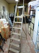 *Wooden Step Ladder