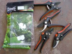 *Four of Wilkinson Sword Secateurs