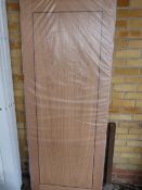 Fire Door with Walnut Inlay FD30 78"x33"