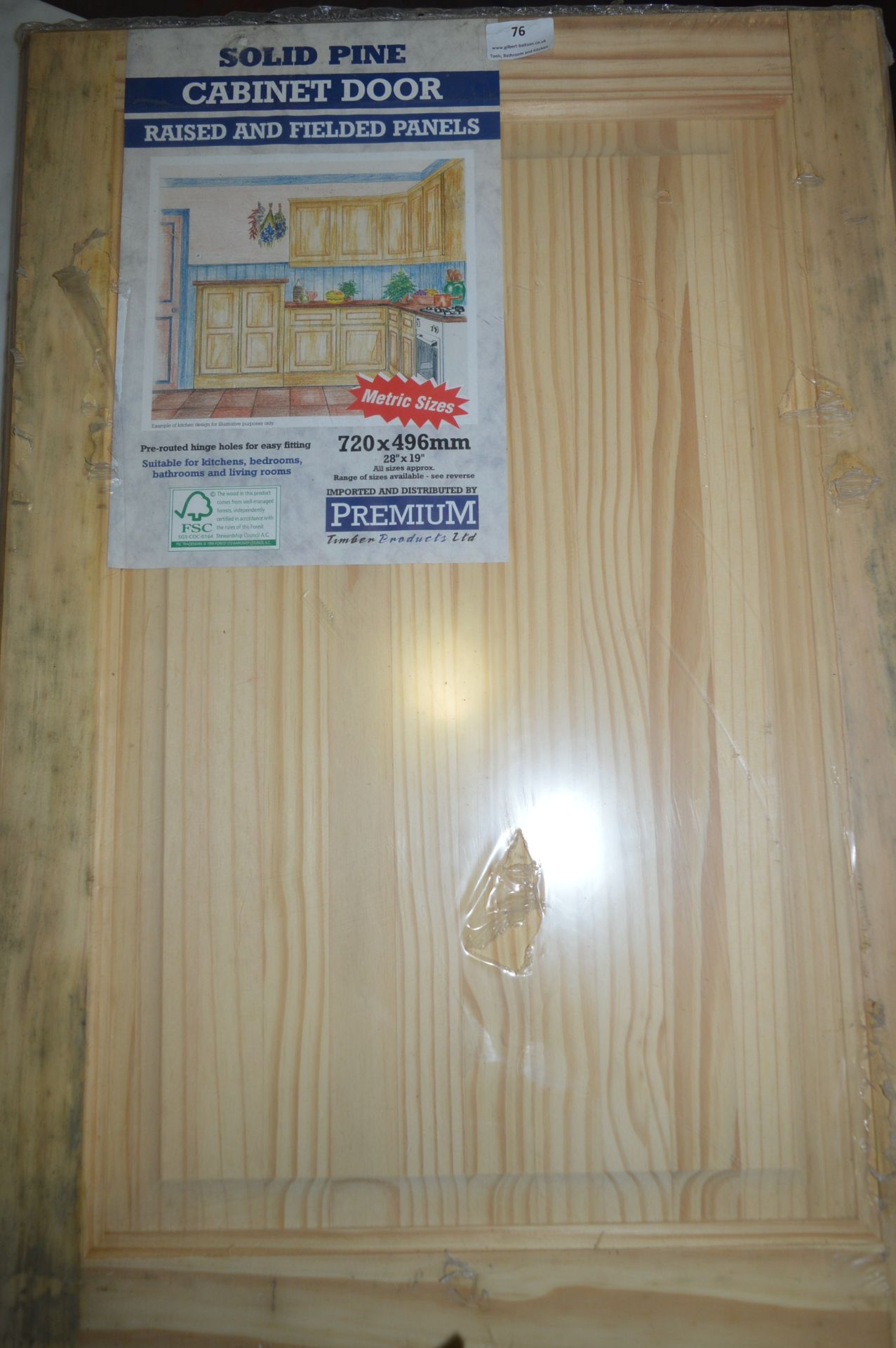 Seven Pine Cabinet Doors 720x496mm