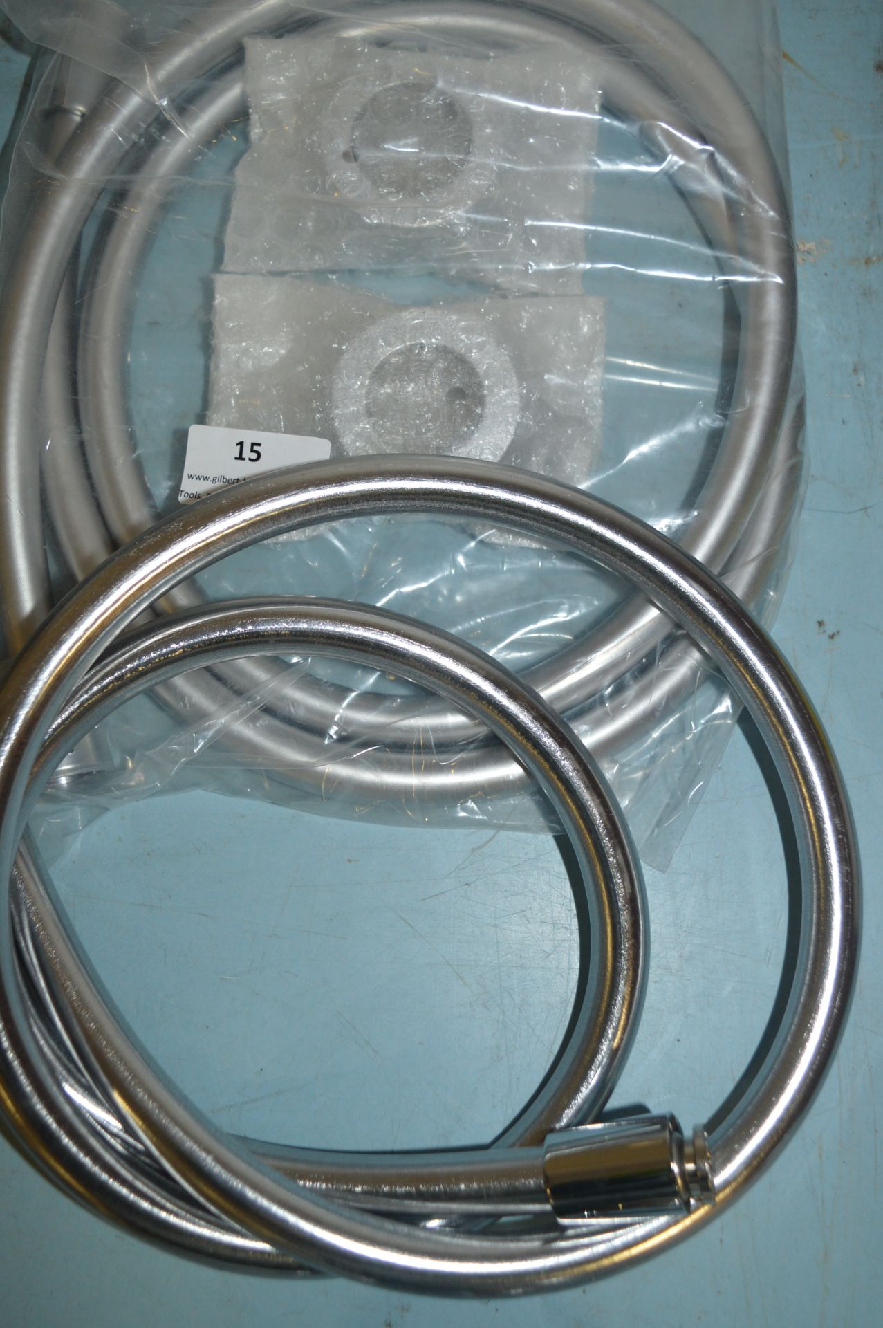 *Two Flexible Shower Pipes and Fittings