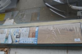 *Pack of 1.6m² Light Oak Waterproof Laminate Flooring