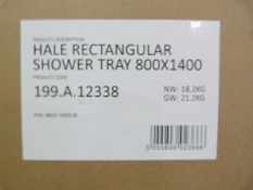 *Half Rectangular Shower Tray 800x1400mm