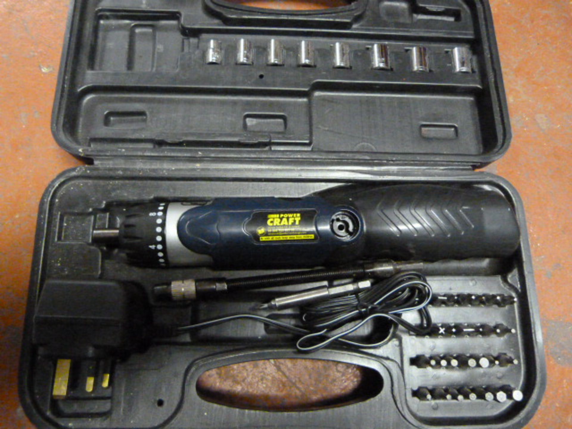 Powercraft Cordless Screwdriver Set