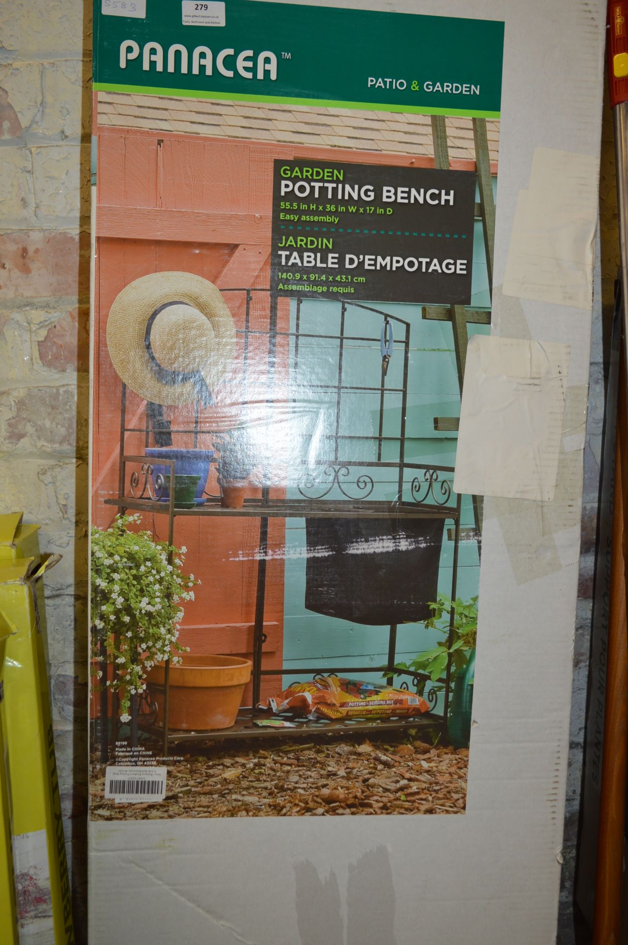 *Panacea Potting Bench