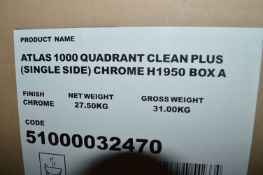 *Atlas Quadrant Frame Clean Plus Chrome 1950 Box A
