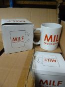 *Box of 36 "MILF" Mugs