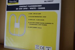 *Box of 10 Compact Fluorescent Lamps