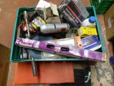 Box of Assorted Vehicle Accessories, Parts and Too