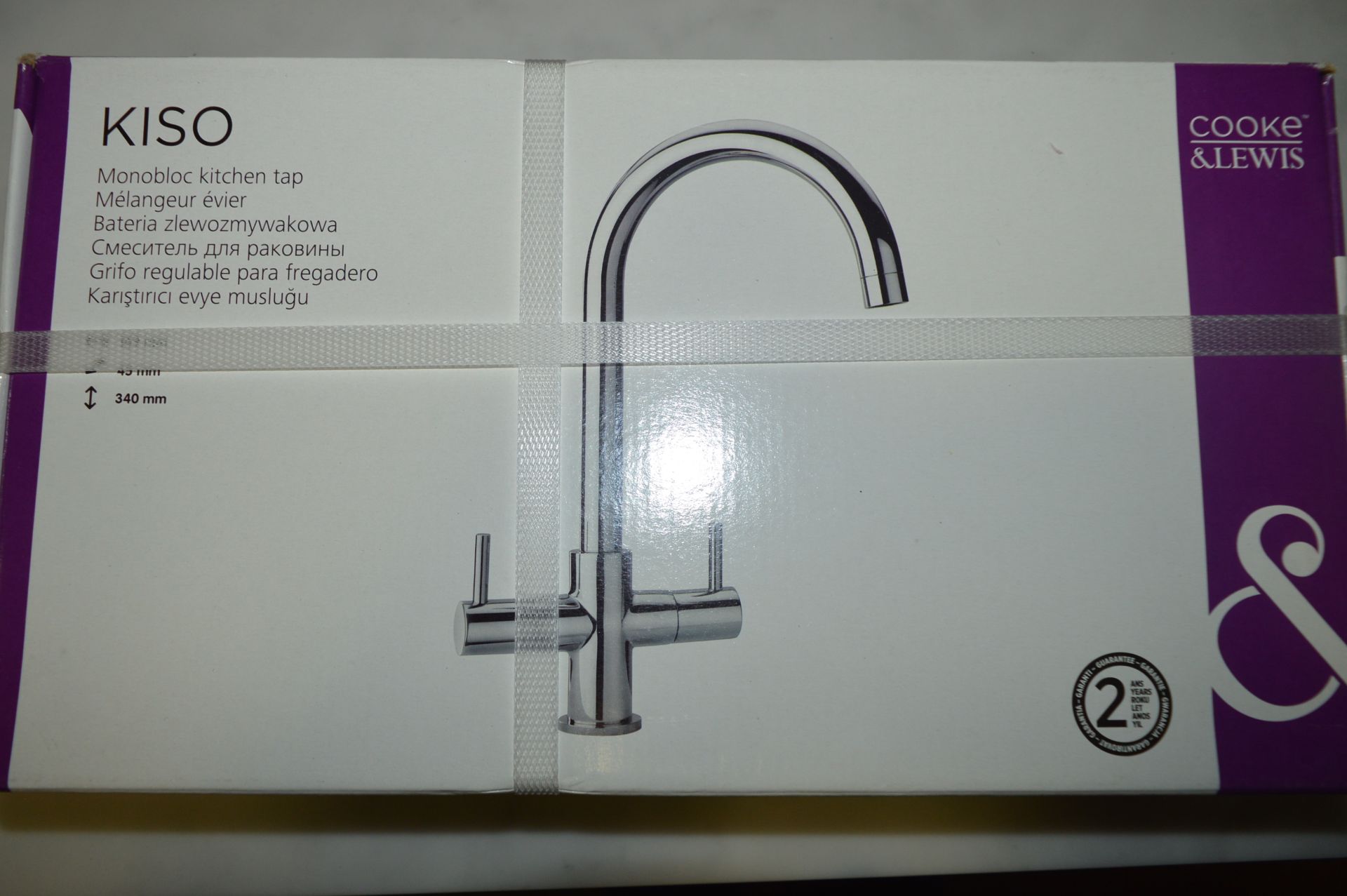 *Kiso Monobloc Kitchen Tap