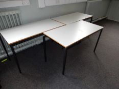 *Three Stackable School Tables