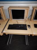 *Monitor, Keyboard and Mouse on Home Office Desk