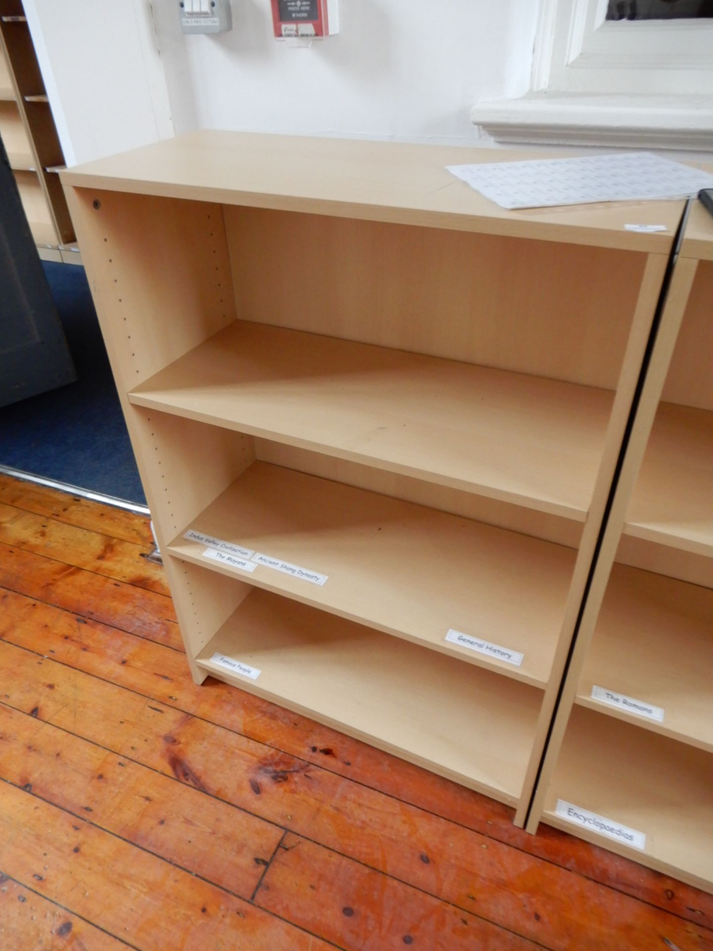 *Beech Open Fronted Book Shelf