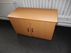 *Light Beech Storage Unit