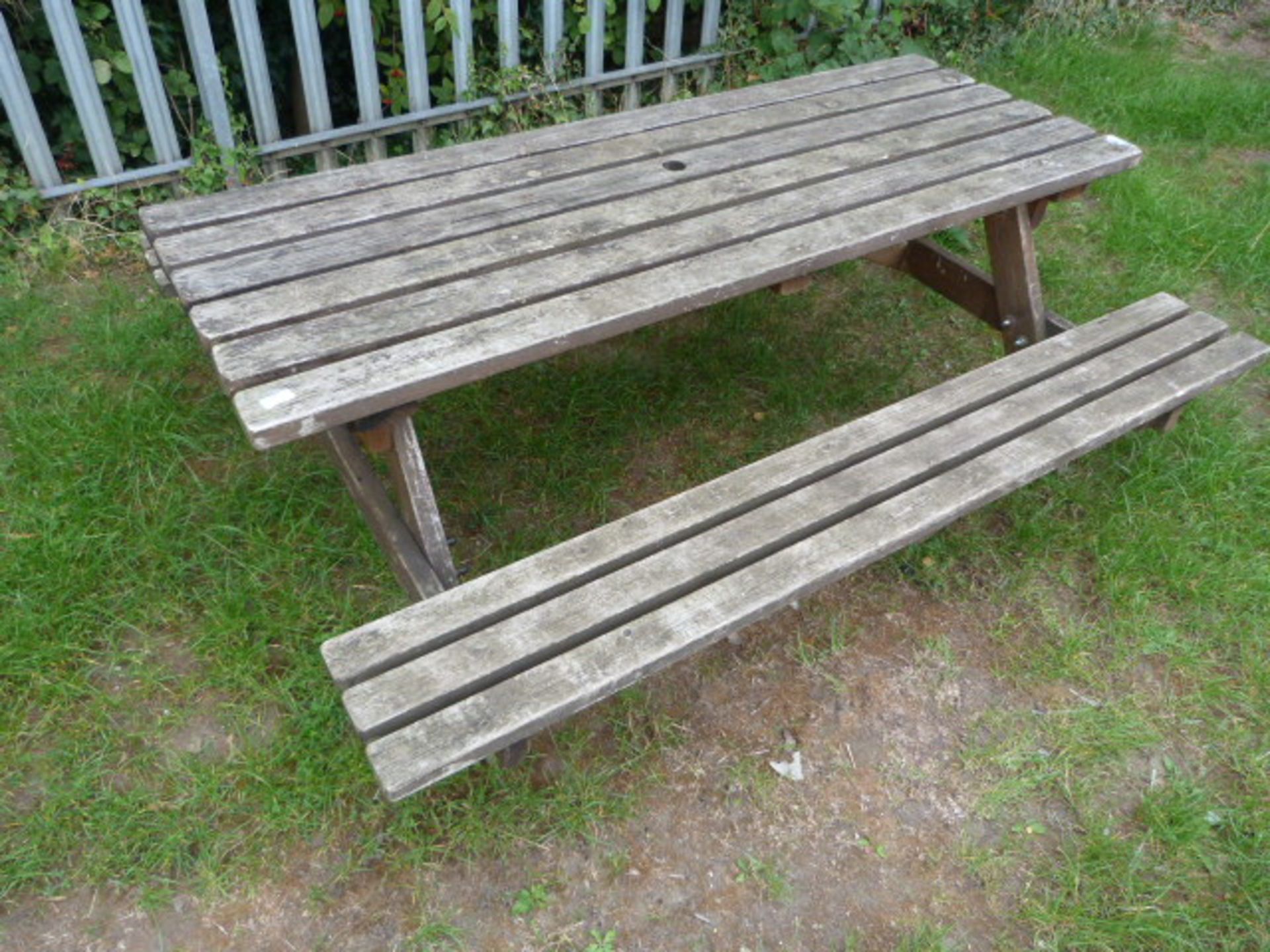 *Softwood Picnic Bench - Image 2 of 2