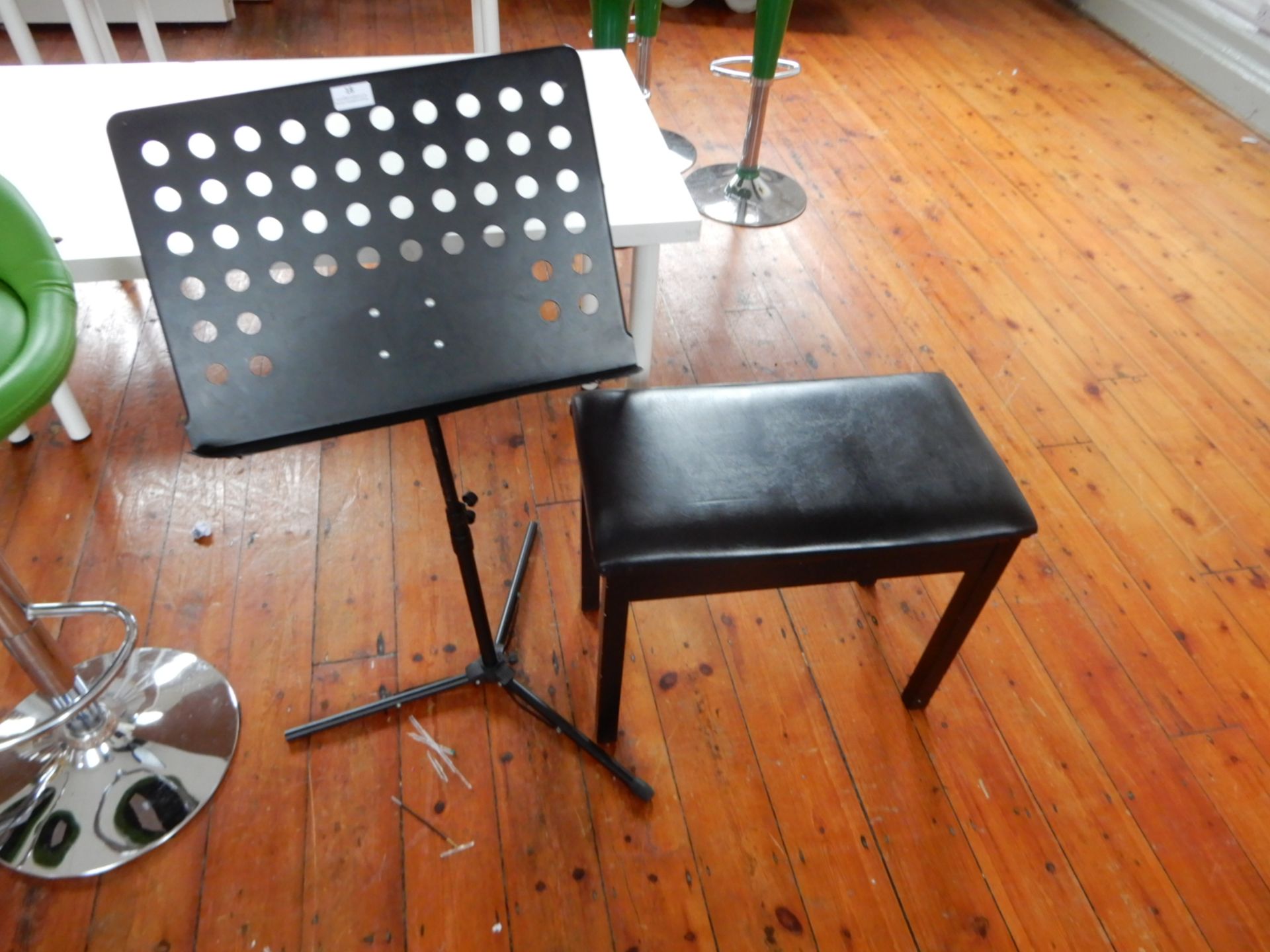 *Music Stand & Piano Stool