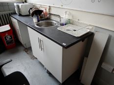 *Run of Kitchen Units with Stainless Steel Sink