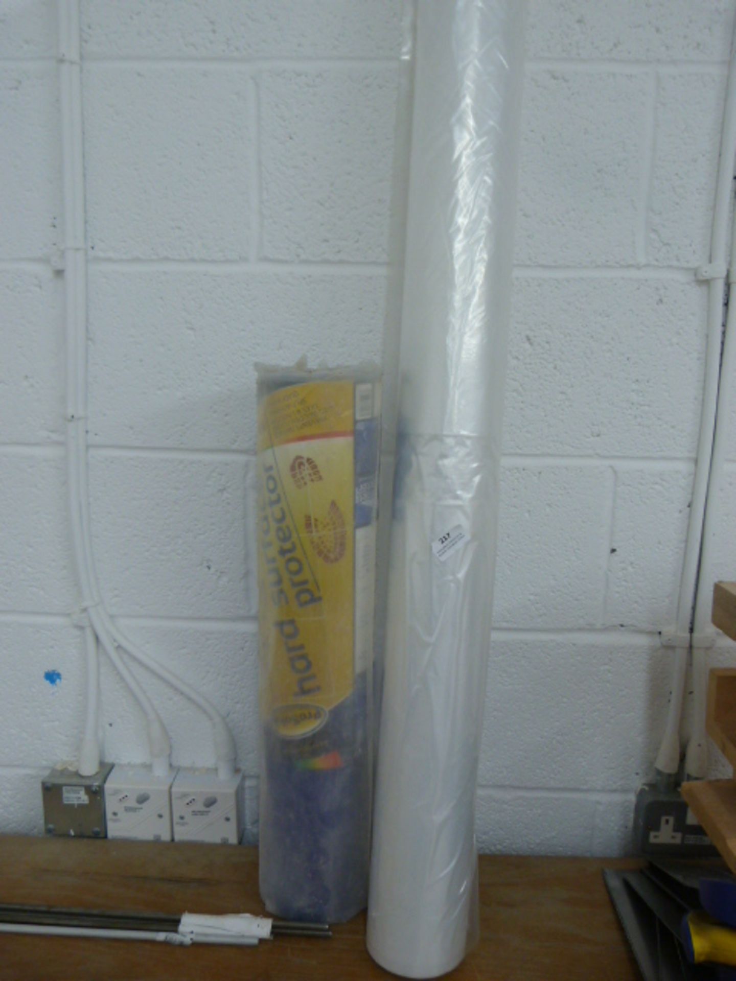 *Two Rolls of Protective Plastic Film