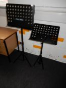 *Pair of Music Stands