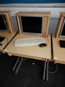 *Monitor, Keyboard and Mouse on Home Office Desk