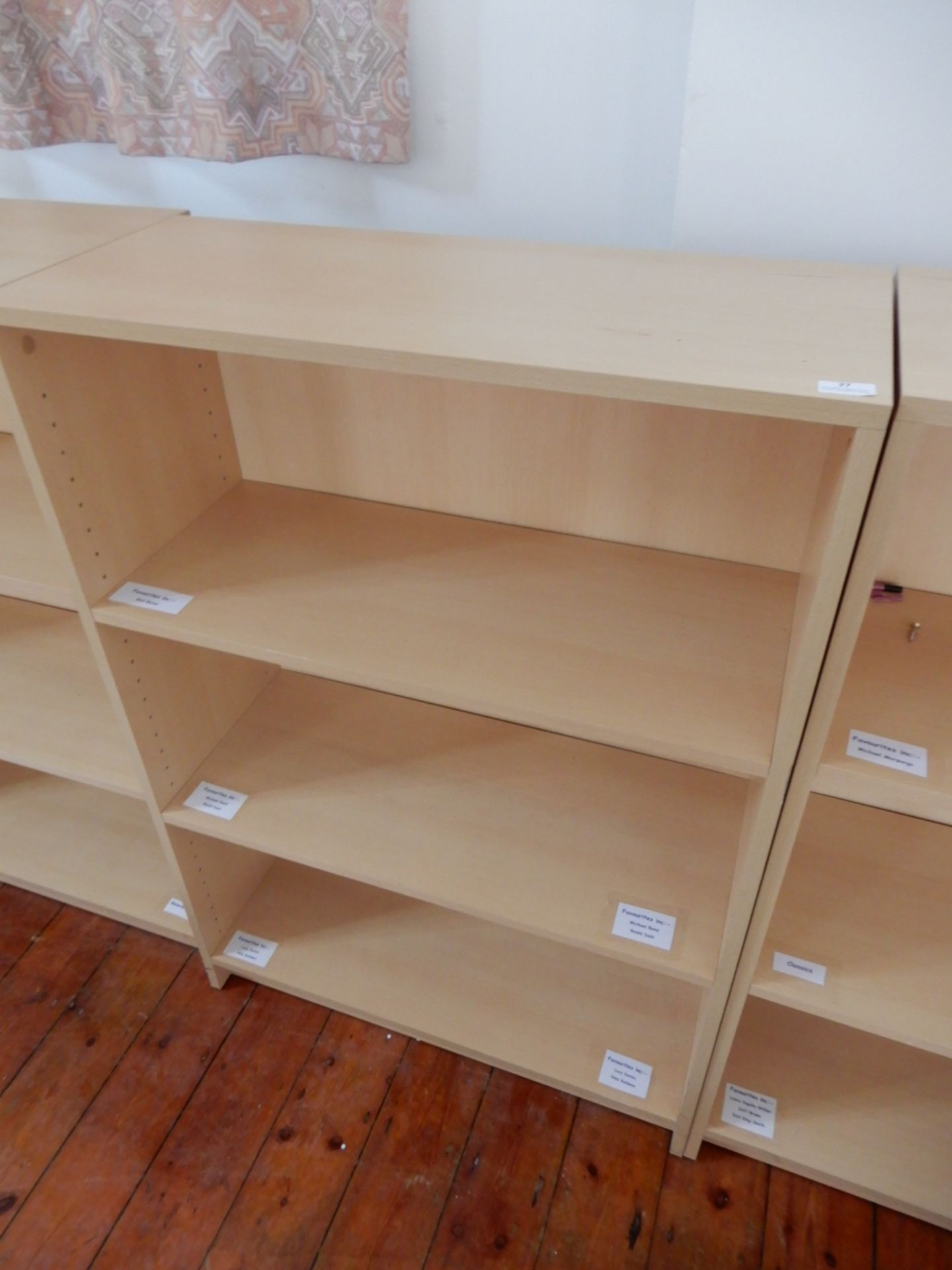 *Beech Open Fronted Book Shelf - Image 2 of 2