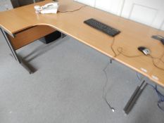 *L-Shaped Desk with Left-Hand Return
