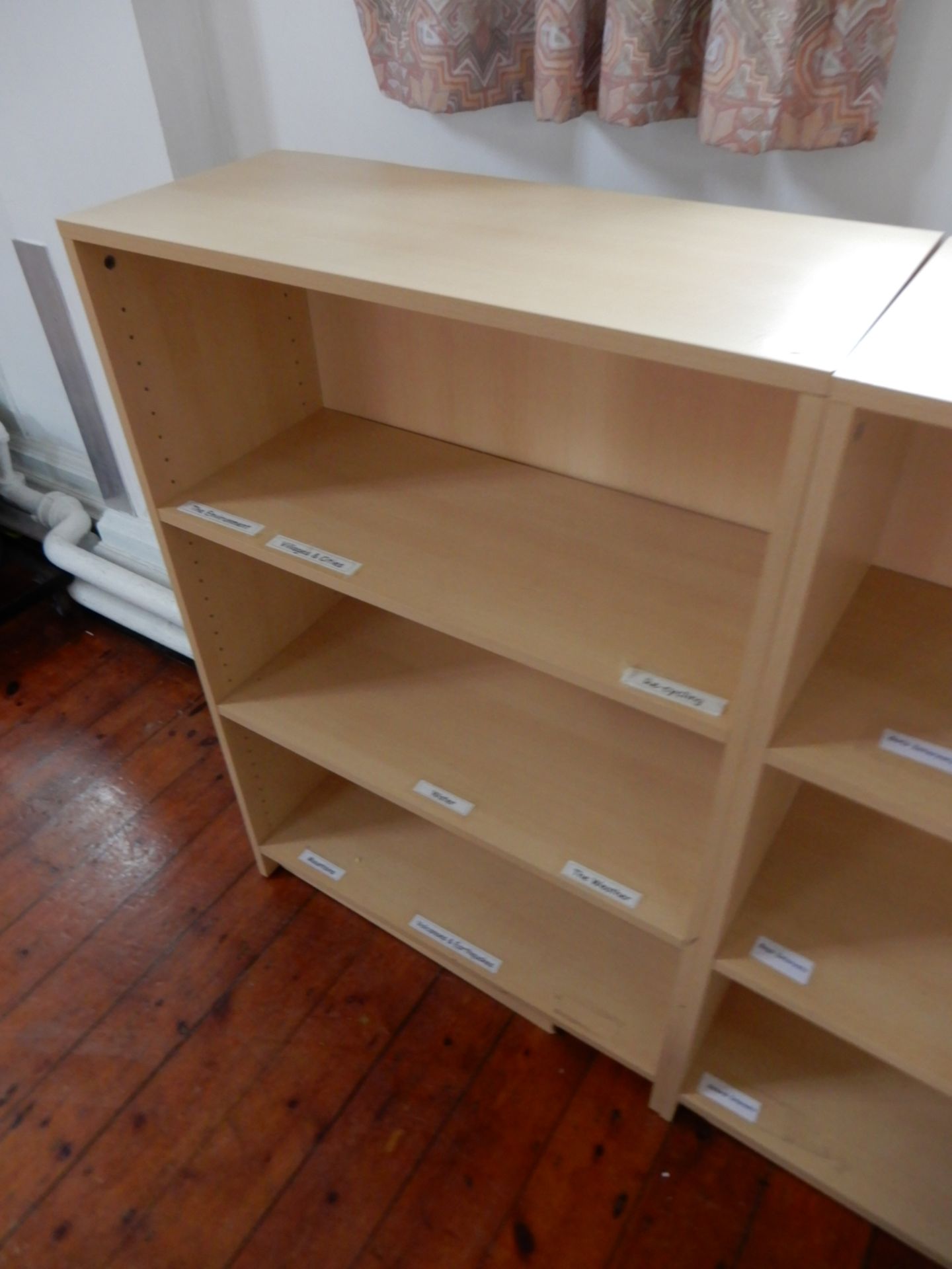 *Beech Open Fronted Book Shelf