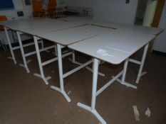 *Seven Variable Height Laboratory Benches