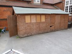 *Pair of Garden Sheds Approximately 8'x8' Each (Kn