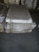 *Pallet Containing 4 1200 by 760 White Shower Tray