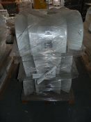 *Pallet Containing 24 Ideal Standard White Wash Ha