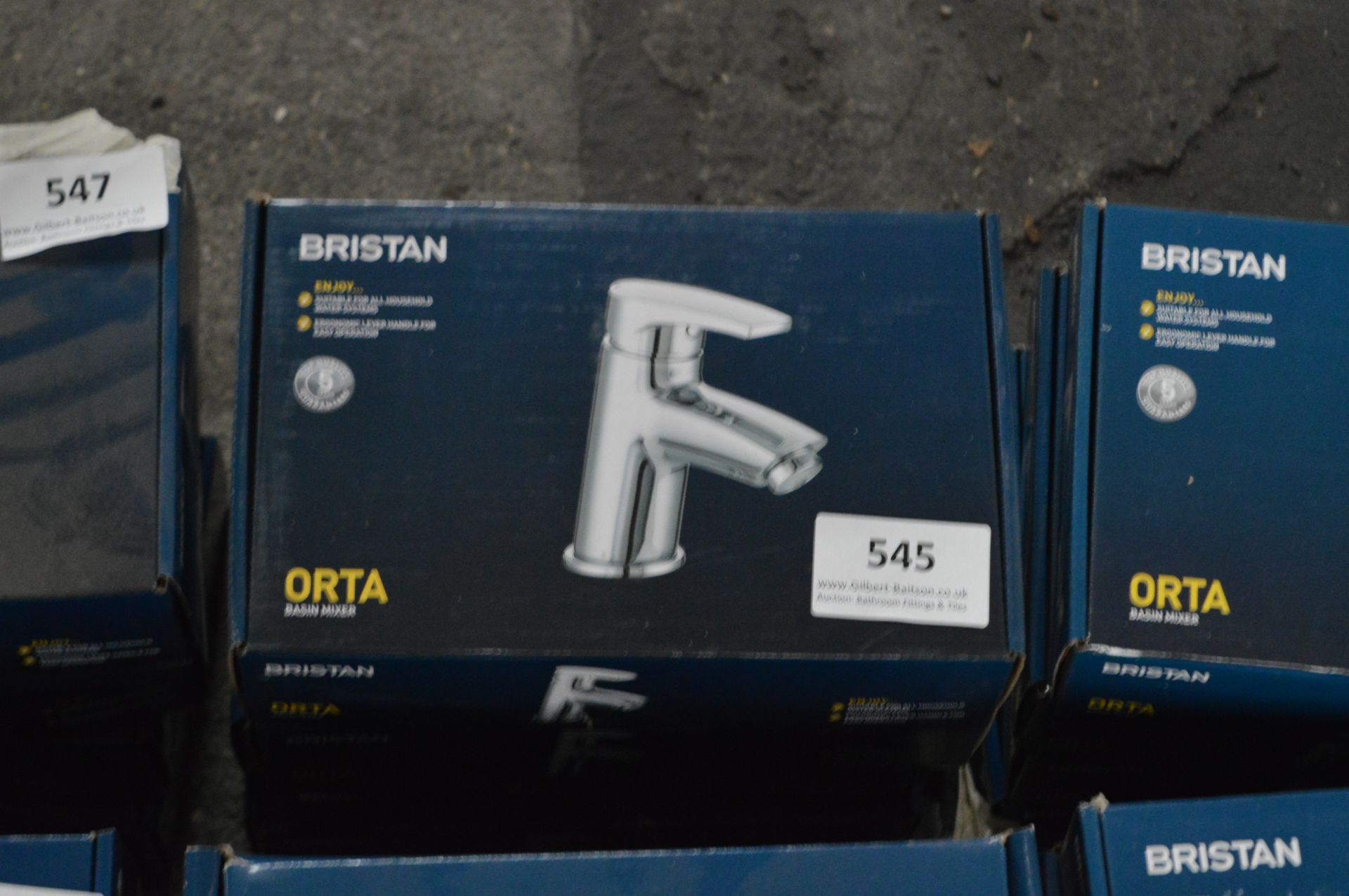 *4 Bristan Monobloc Mixer Taps