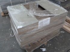 *Pallet Containing Mirrored Cabinets