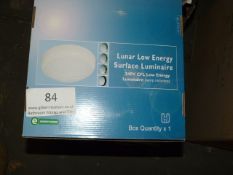*5 Lunar Low Energy Surface Mounted Light Fittings